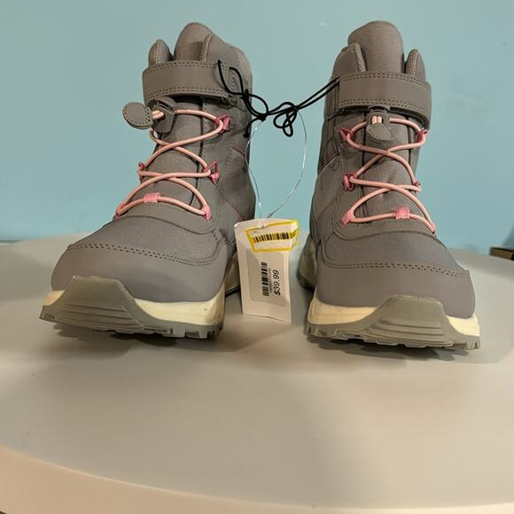 Cat & Jack - Girls Noah Hiker Winter Boots size 3 - Picture 4 of 6